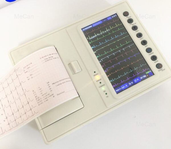 Portable 7-Inch 6-Channel ECG Machine by MeCan Medical - Image 2